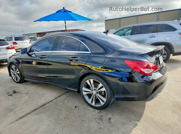 WDDSJ4EB8HN421122 2017 MERCEDES-BENZ CLA-CLASS Black Հետևի ձախ