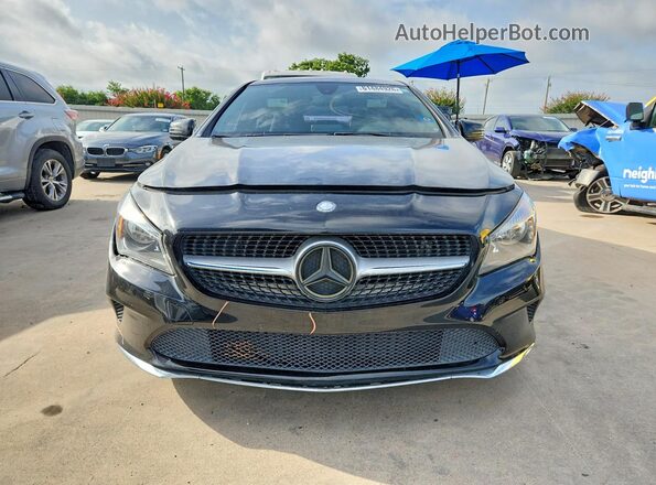 WDDSJ4EB8HN421122 2017 MERCEDES-BENZ CLA-CLASS Black Դիմացի տեսք