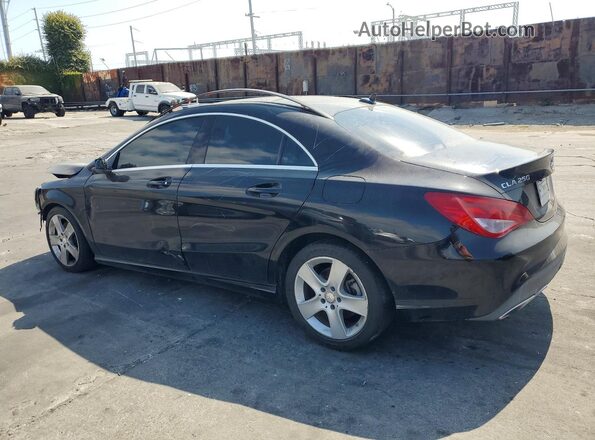 WDDSJ4EB8HN439779 2017 MERCEDES-BENZ CLA-CLASS Black Rear left