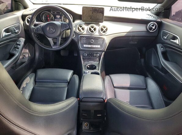 WDDSJ4EB8HN439779 2017 MERCEDES-BENZ CLA-CLASS Black Dashboard view