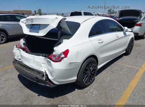 WDDSJ4EB8KN742939 2019 MERCEDES-BENZ CLA 250 White Trasero derecho