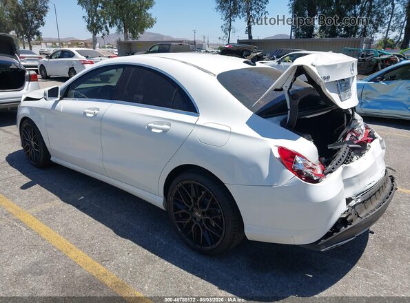 WDDSJ4EB8KN742939 2019 MERCEDES-BENZ CLA 250 White Trasero izquierdo