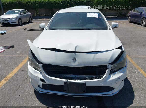 WDDSJ4EB8KN742939 2019 MERCEDES-BENZ CLA 250 White Vista interior trasera