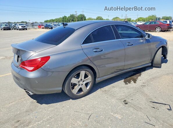 WDDSJ4EB9GN331170 2016 MERCEDES-BENZ CLA-CLASS Charcoal Trasero derecho