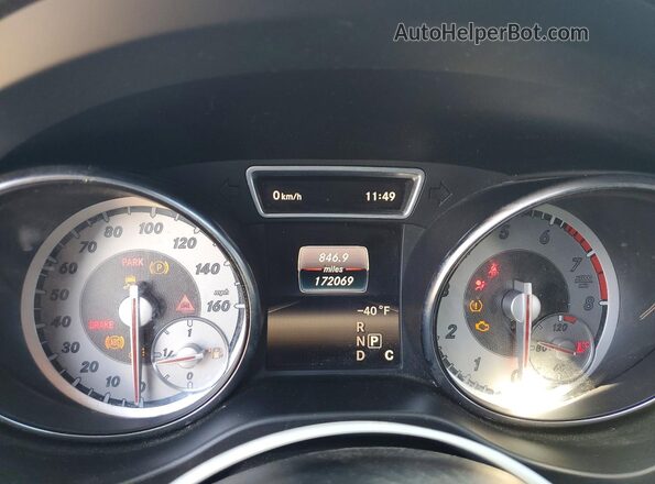 WDDSJ4EB9GN331170 2016 MERCEDES-BENZ CLA-CLASS Charcoal Vista del cuadro de instrumentos