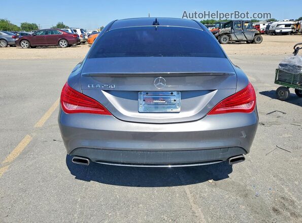 WDDSJ4EB9GN331170 2016 MERCEDES-BENZ CLA-CLASS Charcoal Vista trasera