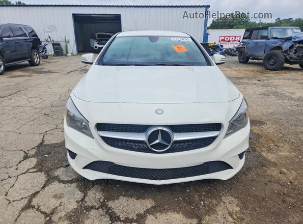 WDDSJ4EB9GN371832 2016 MERCEDES-BENZ CLA-CLASS White Widok z przodu