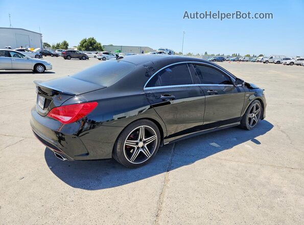 WDDSJ4EB9GN377842 2016 MERCEDES-BENZ CLA-CLASS Black Trasero derecho