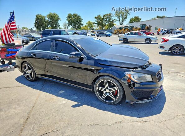 WDDSJ4EB9GN377842 2016 MERCEDES-BENZ CLA-CLASS Black Delantero derecho
