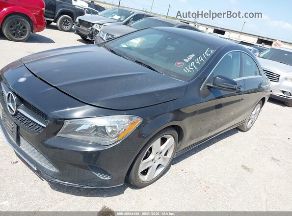WDDSJ4EB9HN427348 2017 MERCEDES-BENZ CLA 250 Черный Передняя левая четверть