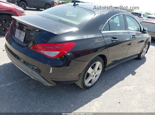 WDDSJ4EB9HN427348 2017 MERCEDES-BENZ CLA 250 Черный Задняя правая четверть