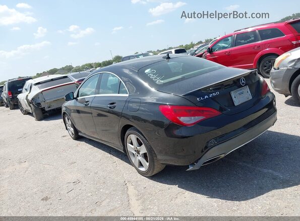WDDSJ4EB9HN427348 2017 MERCEDES-BENZ CLA 250 Черный Задняя левая четверть