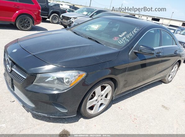 WDDSJ4EB9HN427348 2017 MERCEDES-BENZ CLA 250 Черный Вид спереди