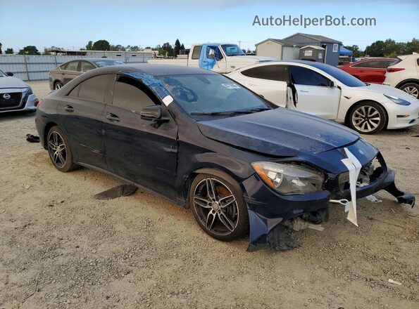 WDDSJ4EB9HN454730 2017 MERCEDES-BENZ CLA-CLASS Blue Przód prawy