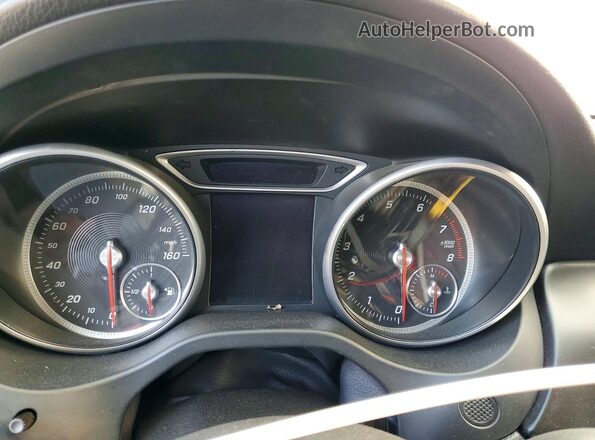 WDDSJ4EB9HN454730 2017 MERCEDES-BENZ CLA-CLASS Blue Widok zestawu wskaźników