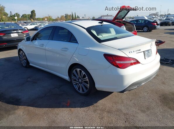 WDDSJ4EB9JN513975 2018 MERCEDES-BENZ CLA 250 White Задня ліва чверть