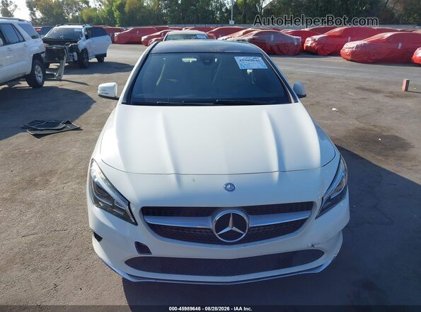 WDDSJ4EB9JN513975 2018 MERCEDES-BENZ CLA 250 White Вид спереду
