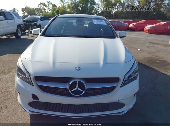 WDDSJ4EB9JN513975 2018 MERCEDES-BENZ CLA 250 White Вид щитка приладів