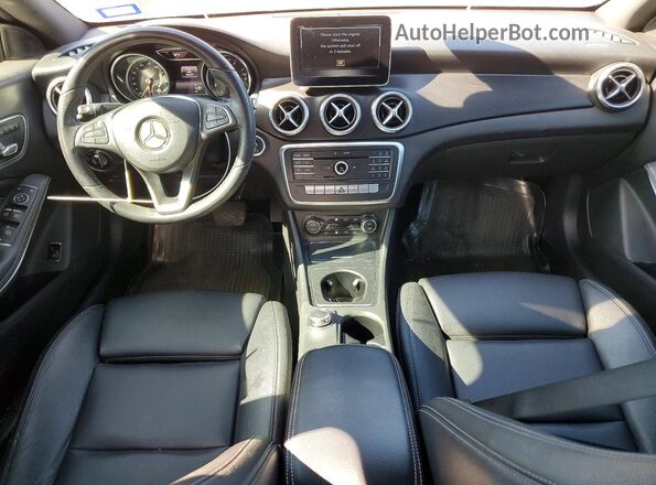 WDDSJ4EB9KN719055 2019 MERCEDES-BENZ CLA-CLASS Gray Dashboard view