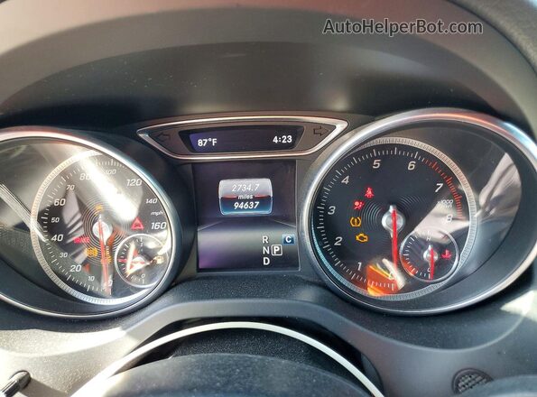 WDDSJ4EB9KN719055 2019 MERCEDES-BENZ CLA-CLASS Gray Instrument cluster view