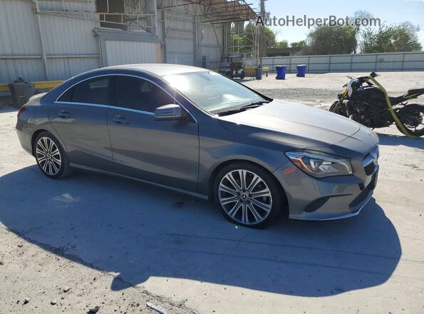 WDDSJ4EB9KN719055 2019 MERCEDES-BENZ CLA-CLASS Gray Front right