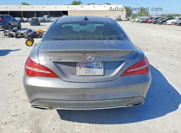 WDDSJ4EB9KN719055 2019 MERCEDES-BENZ CLA-CLASS Gray Rear view