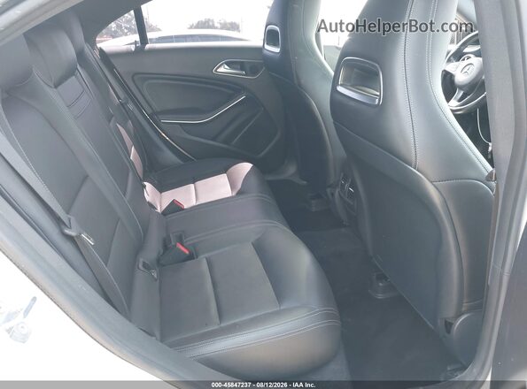 WDDSJ4EB9KN749446 2019 MERCEDES-BENZ CLA 250 White VIN კოდის სტიკერის ხედი