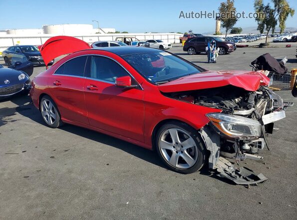 WDDSJ4EBXGN311249 2016 MERCEDES-BENZ CLA-CLASS Red Delantero derecho