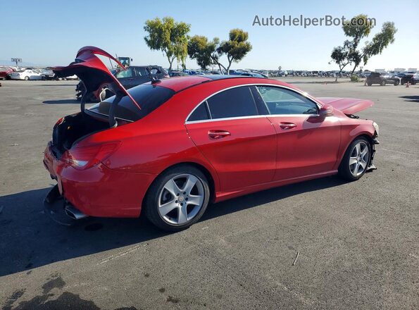 WDDSJ4EBXGN311249 2016 MERCEDES-BENZ CLA-CLASS Red Trasero derecho