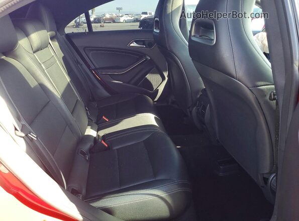 WDDSJ4EBXGN311249 2016 MERCEDES-BENZ CLA-CLASS Red Vista de los asientos traseros
