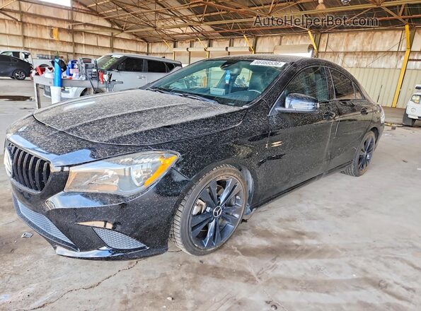 WDDSJ4EBXGN314331 2016 MERCEDES-BENZ CLA-CLASS Black Trasero izquierdo