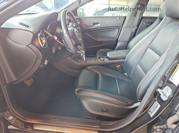 WDDSJ4EBXGN314331 2016 MERCEDES-BENZ CLA-CLASS Black Vista de la etiqueta del VIN