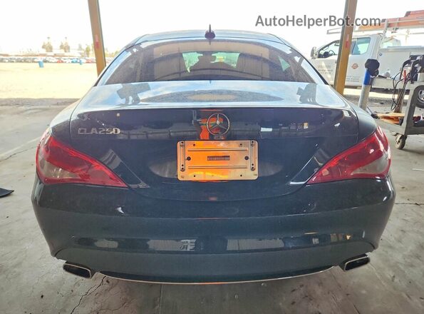 WDDSJ4EBXGN314331 2016 MERCEDES-BENZ CLA-CLASS Black Vista interior trasera