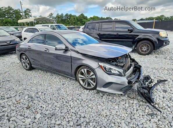 WDDSJ4EBXKN749956 2019 MERCEDES-BENZ CLA-CLASS Gray Delantero derecho