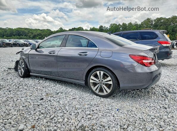WDDSJ4EBXKN749956 2019 MERCEDES-BENZ CLA-CLASS Gray Trasero izquierdo