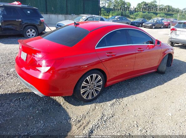 WDDSJ4GB0JN501372 2018 MERCEDES-BENZ CLA 250 Red Rear right