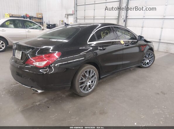 WDDSJ4GB1GN394566 2016 MERCEDES-BENZ CLA 250 Черный Задняя правая четверть