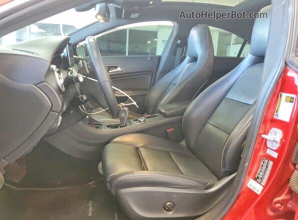 WDDSJ4GB2GN332299 2016 MERCEDES-BENZ CLA-CLASS Red Սալոնի դիմացի տեսք