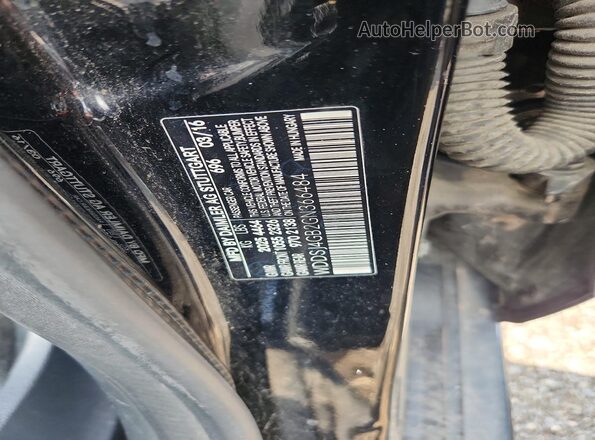 WDDSJ4GB2GN366484 2016 MERCEDES-BENZ CLA-CLASS Black Շարժիչի բաժամունքի տեսք