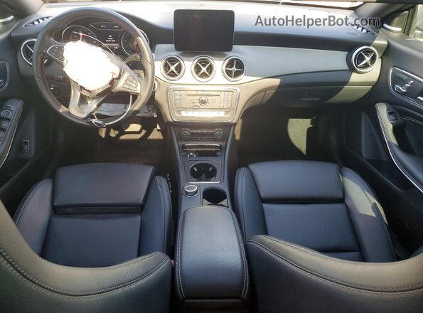 WDDSJ4GB2HN408430 2017 MERCEDES-BENZ CLA-CLASS Silver წინა პანელის ხედი