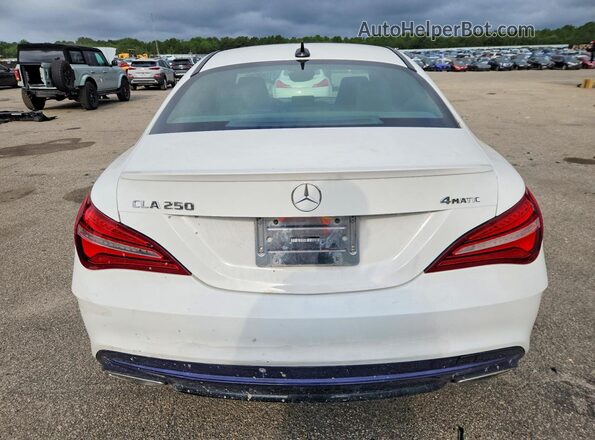 WDDSJ4GB4KN699729 2019 MERCEDES-BENZ CLA-CLASS Белый Вид сзади