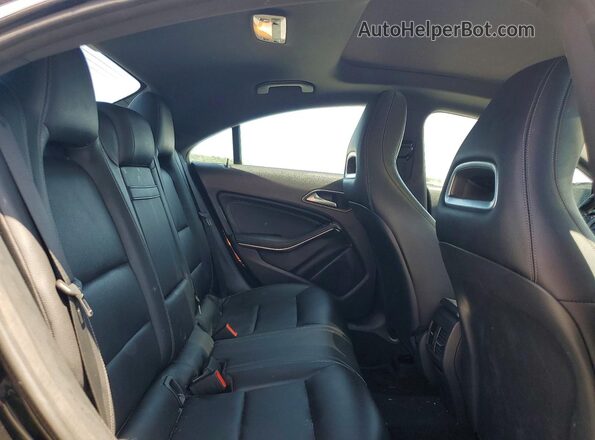 WDDSJ4GB6KN723982 2019 MERCEDES-BENZ CLA-CLASS Black Rear interior view