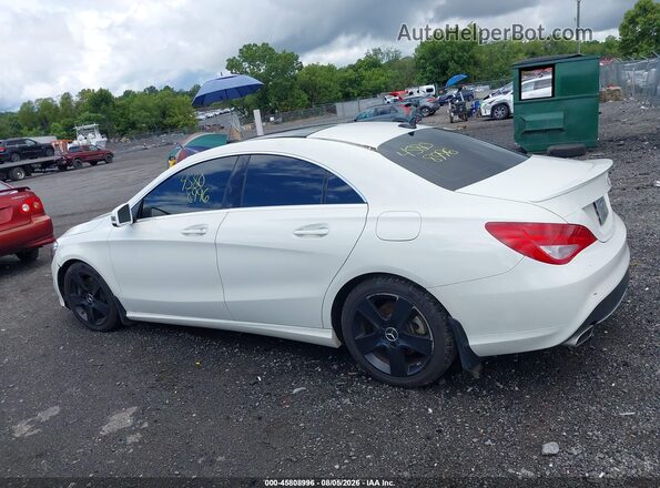WDDSJ4GB7GN309004 2016 MERCEDES-BENZ CLA 250 White Widok wnętrza 360 stopni