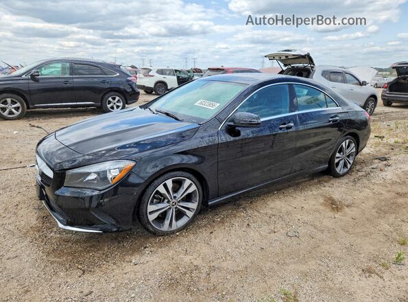 WDDSJ4GB7KN757414 2019 MERCEDES-BENZ CLA-CLASS Black Trasero derecho