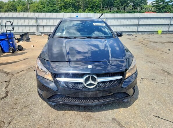 WDDSJ4GBXGN290853 2016 MERCEDES-BENZ CLA-CLASS Черный Вид спереди