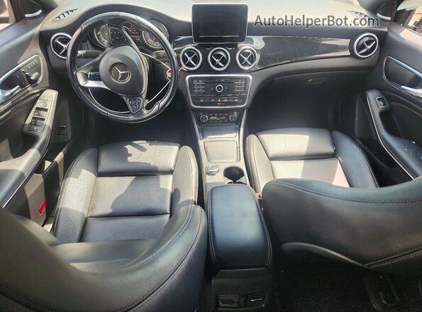WDDSJ4GBXGN290853 2016 MERCEDES-BENZ CLA-CLASS Черный Вид панели приборов