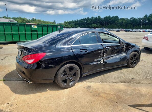WDDSJ4GBXGN290853 2016 MERCEDES-BENZ CLA-CLASS Черный Задняя правая четверть