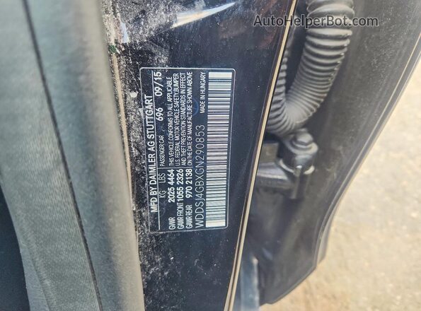 WDDSJ4GBXGN290853 2016 MERCEDES-BENZ CLA-CLASS Черный Вид подкапотного пространства