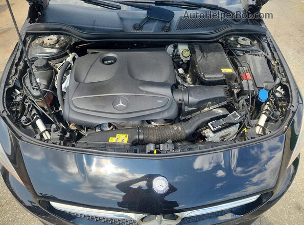 WDDSJ4GBXGN290853 2016 MERCEDES-BENZ CLA-CLASS Черный Вид задней части салона