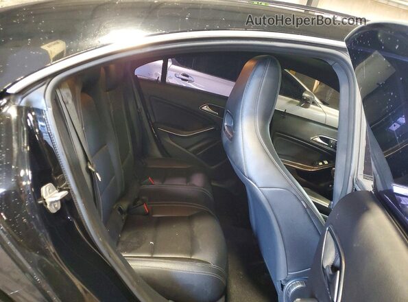 WDDSJ4GBXGN327528 2016 MERCEDES-BENZ CLA-CLASS Черный Вид задних сидений